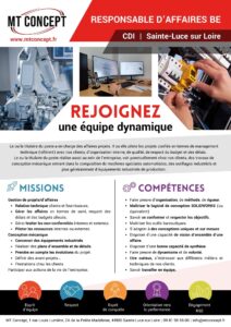 Responsable affaires BE